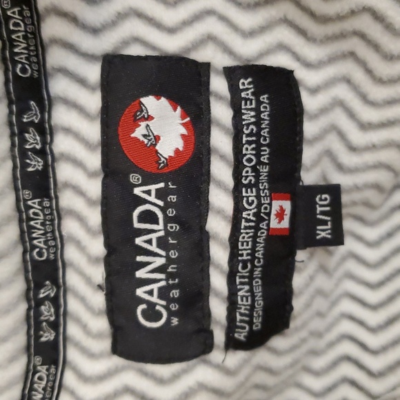 Canada Weather Gear 1/4 Zip Pullover Fleece Men's Size XL/TG Chevron Retail $75 - Picture 13 of 13